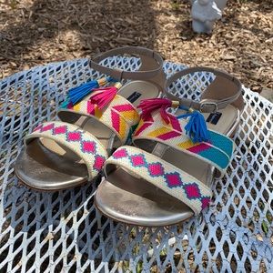 Strappy BoHo Tassel Sandal